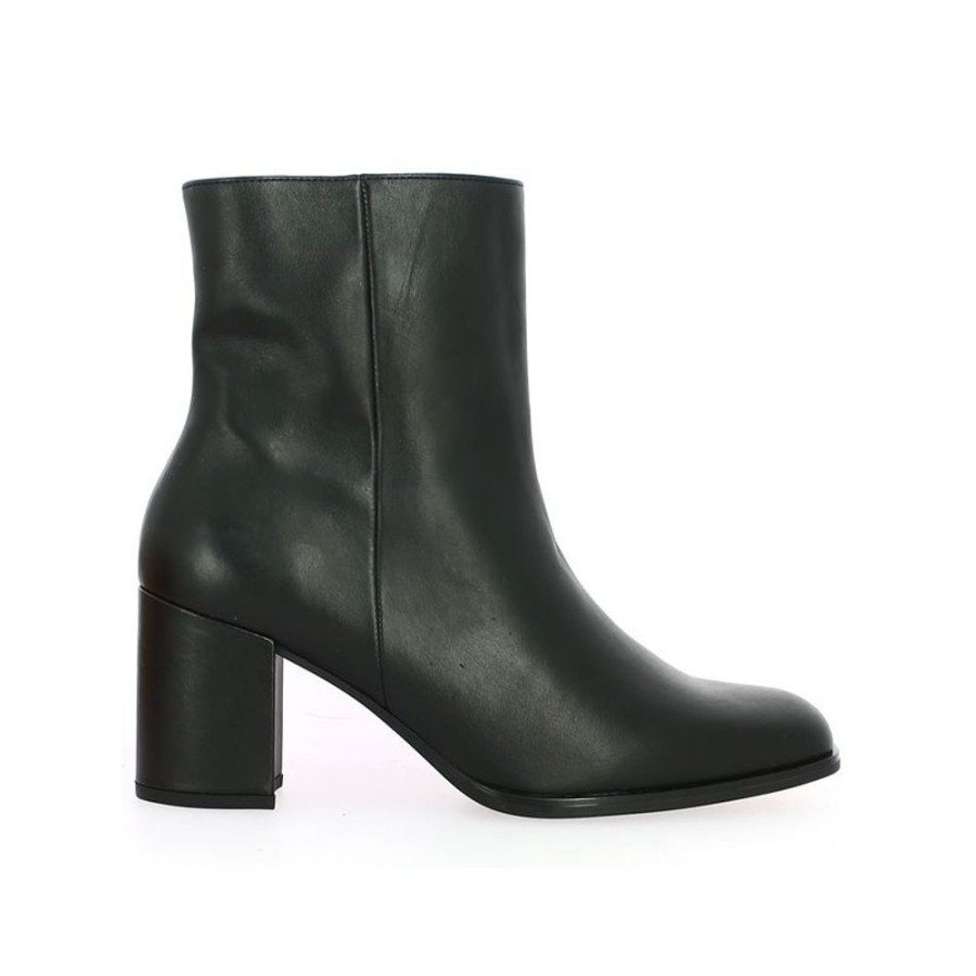 Bottines Shoesissime | Bottines Noire A Talon Grande Taille Gabor Celestine