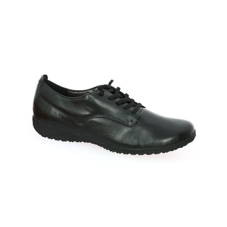 Derbys Et Mocassins Shoesissime | Chaussure Josef Seibel Fermee Noire Laly