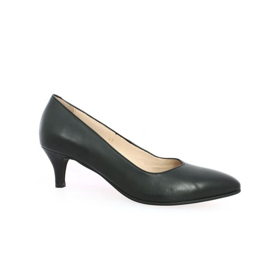 Escarpins Shoesissime | Escarpin Petit Talon Noir 42, 43, 44,45, 46 Victoria