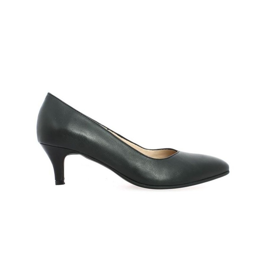 Escarpins Shoesissime | Escarpin Petit Talon Noir 42, 43, 44,45, 46 Victoria