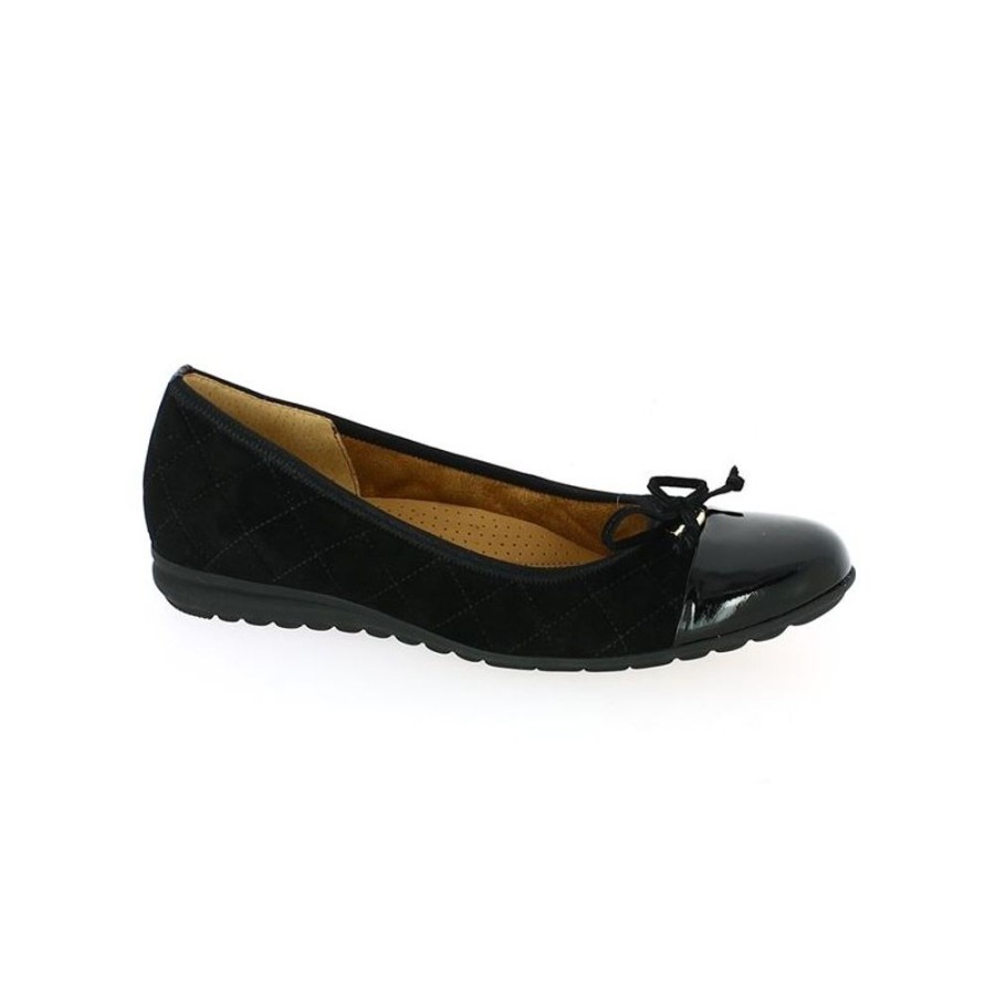 Ballerines Shoesissime | Ballerines Matelassee Gabor Maureen