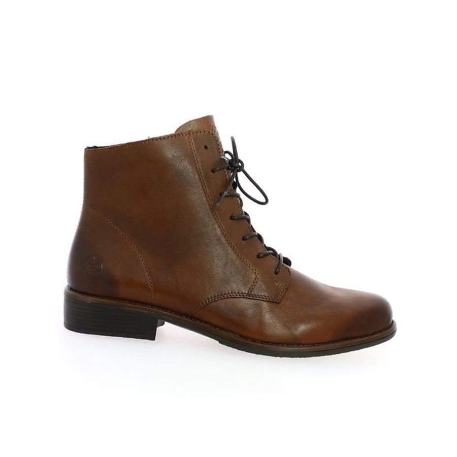 Bottines Shoesissime | Bottine Camel Lacets Remonte - Khadija