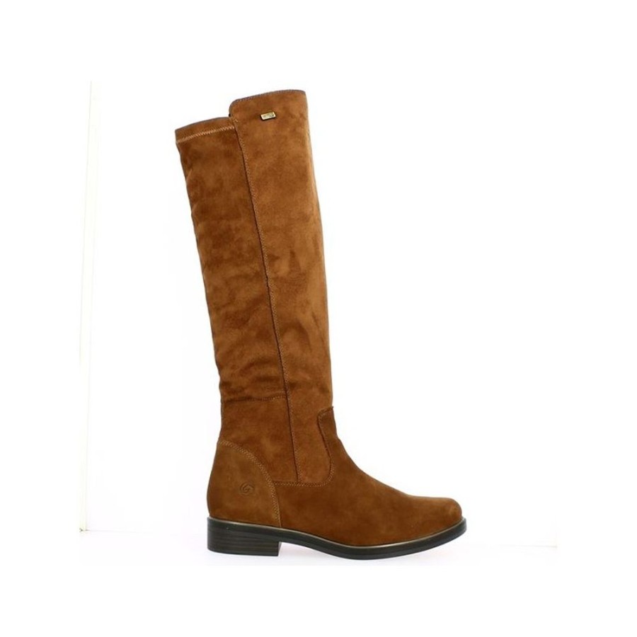 Bottes Shoesissime | Botte Plate Camel 42, 43, 44, 45 Agathe