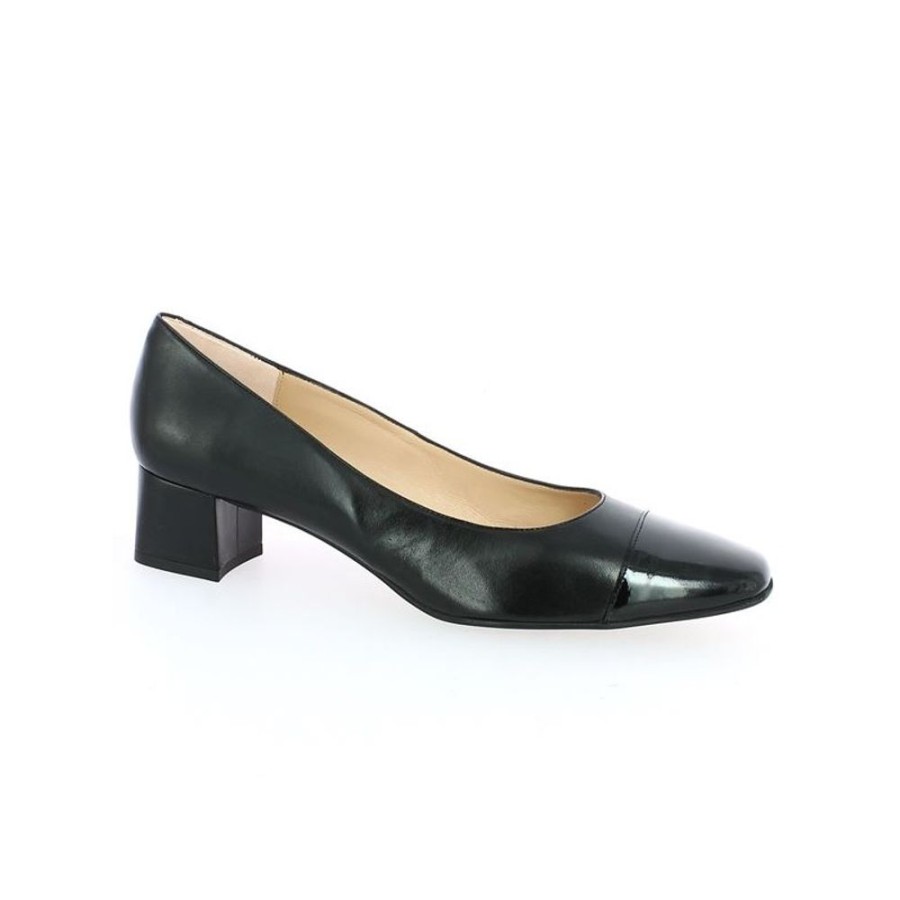 Escarpins Shoesissime | Escarpin Noir Petit Talon Sarah