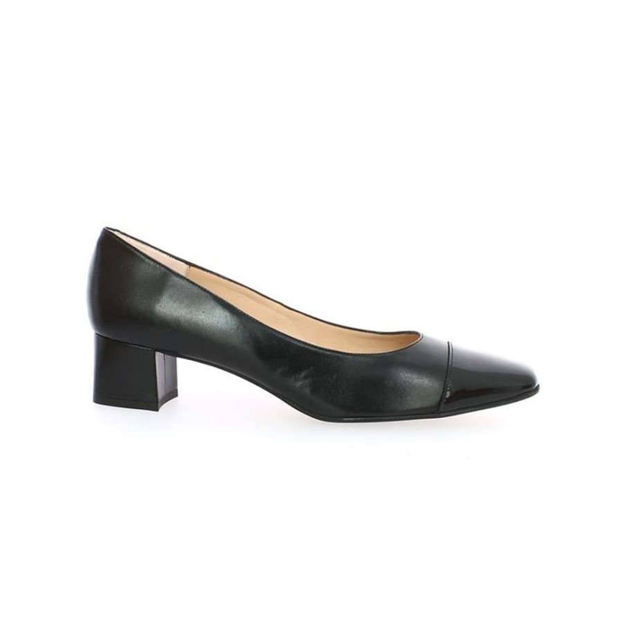 Escarpins Shoesissime | Escarpin Noir Petit Talon Sarah