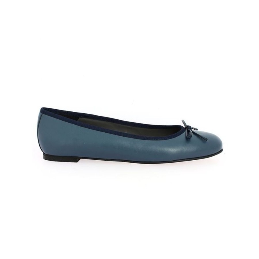 Ballerines Shoesissime | Ballerine Cuir Bleu 42, 43, 44, 45 Noemie