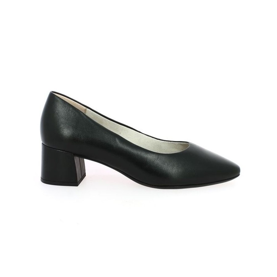 Escarpins Shoesissime | Escarpin Noir Large Confort Anastasia