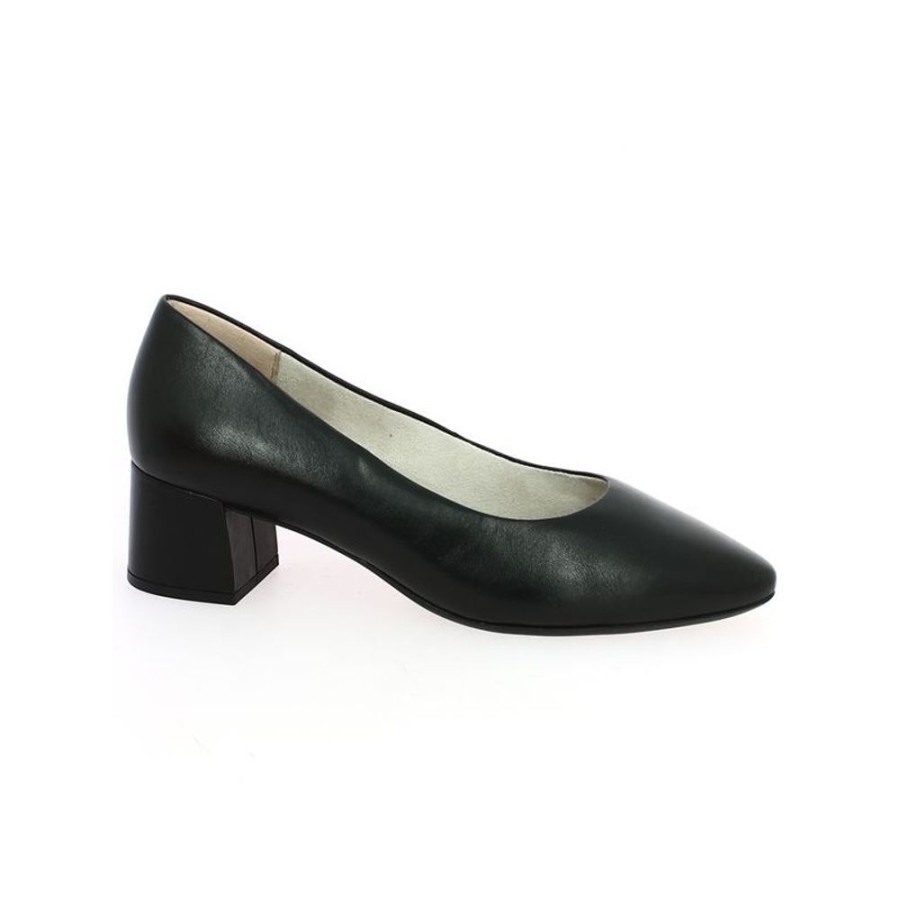 Escarpins Shoesissime | Escarpin Noir Large Confort Anastasia