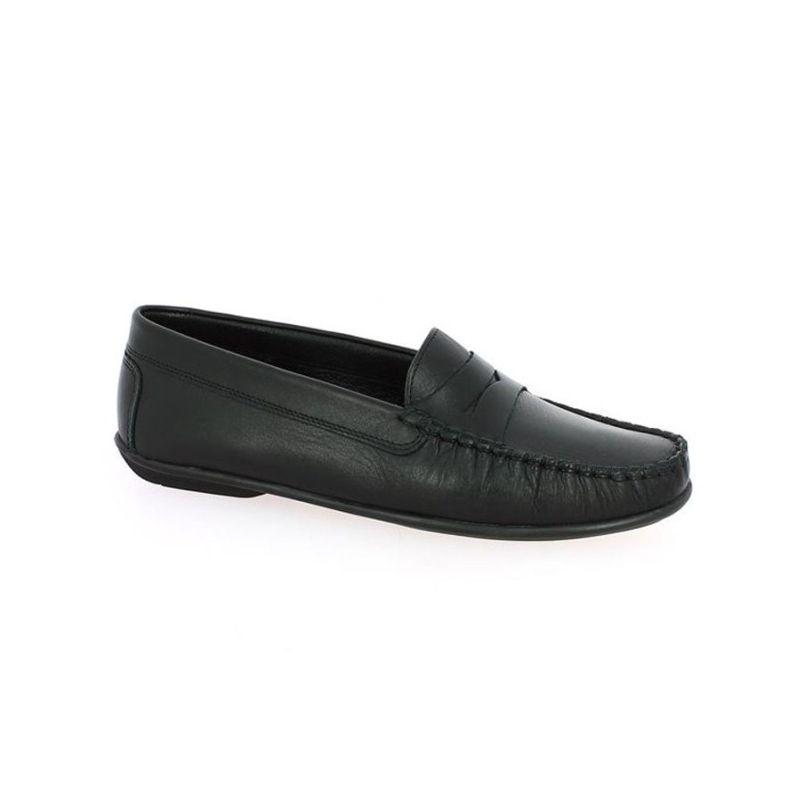 Derbys Et Mocassins Shoesissime | Mocassin Confort Noir 42, 43, 44, 45 Mozard