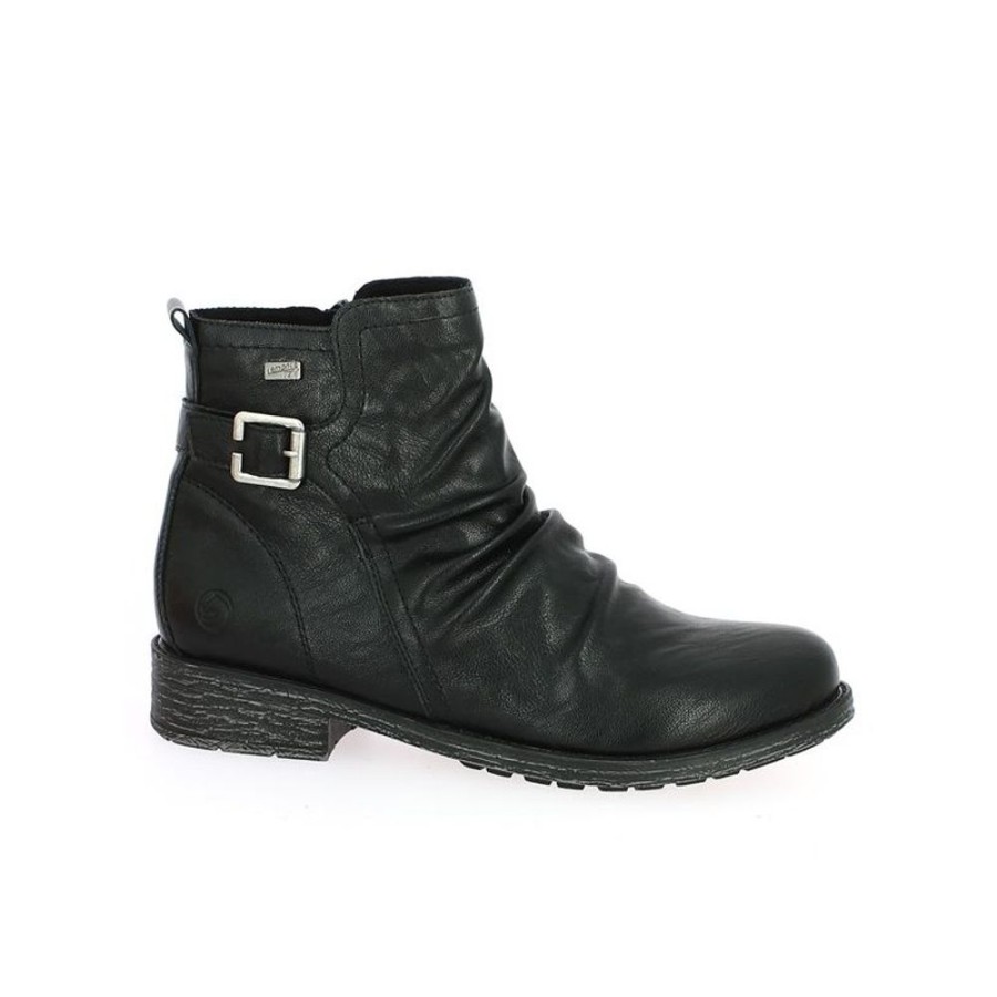 Bottines Shoesissime | Bottines Motardes Noires Stacey