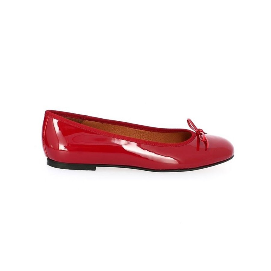 Ballerines Shoesissime | Ballerine Vernis Rouge 42, 43, 44, 45 Noemie