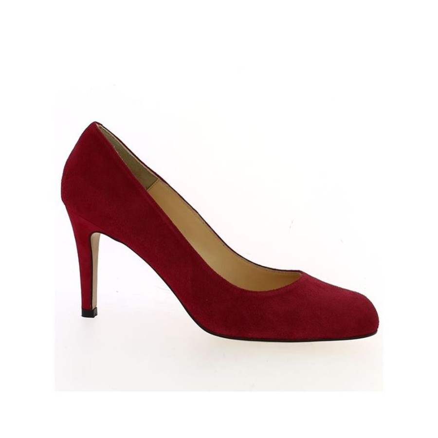 Escarpins Shoesissime | Lipstick Velours Rouge