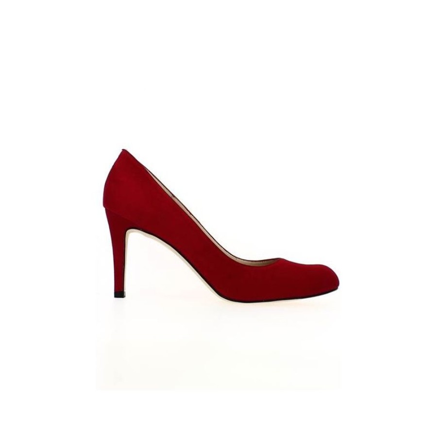 Escarpins Shoesissime | Lipstick Velours Rouge