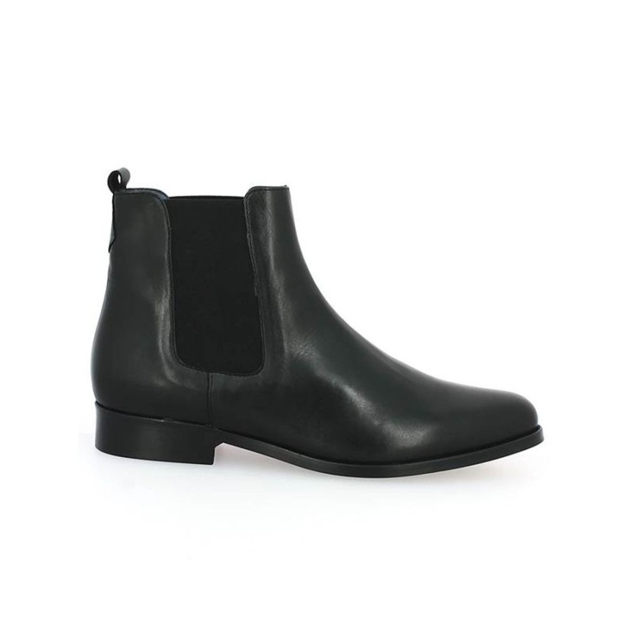 Bottines Shoesissime | Bottine Elastique Cuir Grande Taille 42, 43, 44, 45