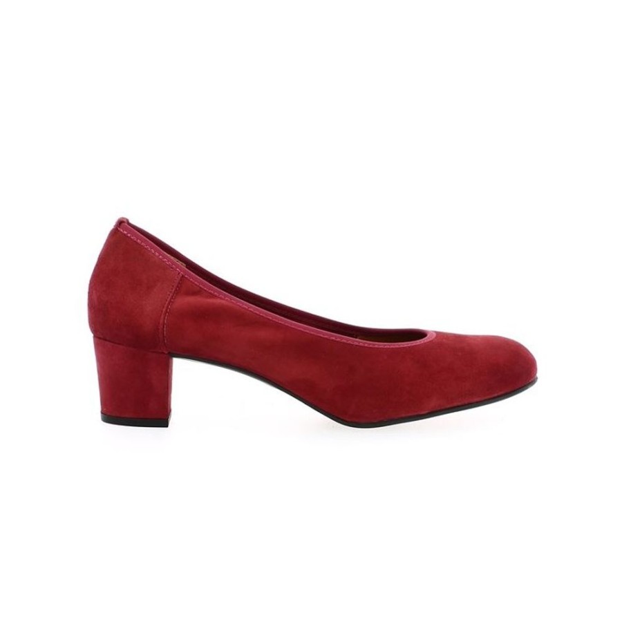 Escarpins Shoesissime | Escarpin Petit Talon Bordeaux Jane