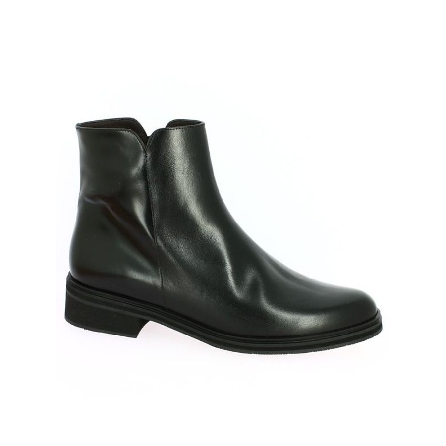 Bottines Shoesissime | Boots Noire Plate Briana