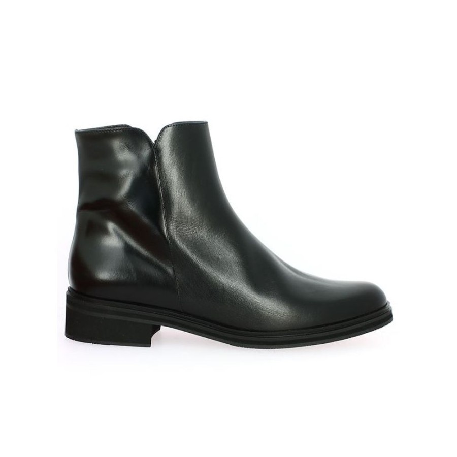 Bottines Shoesissime | Boots Noire Plate Briana