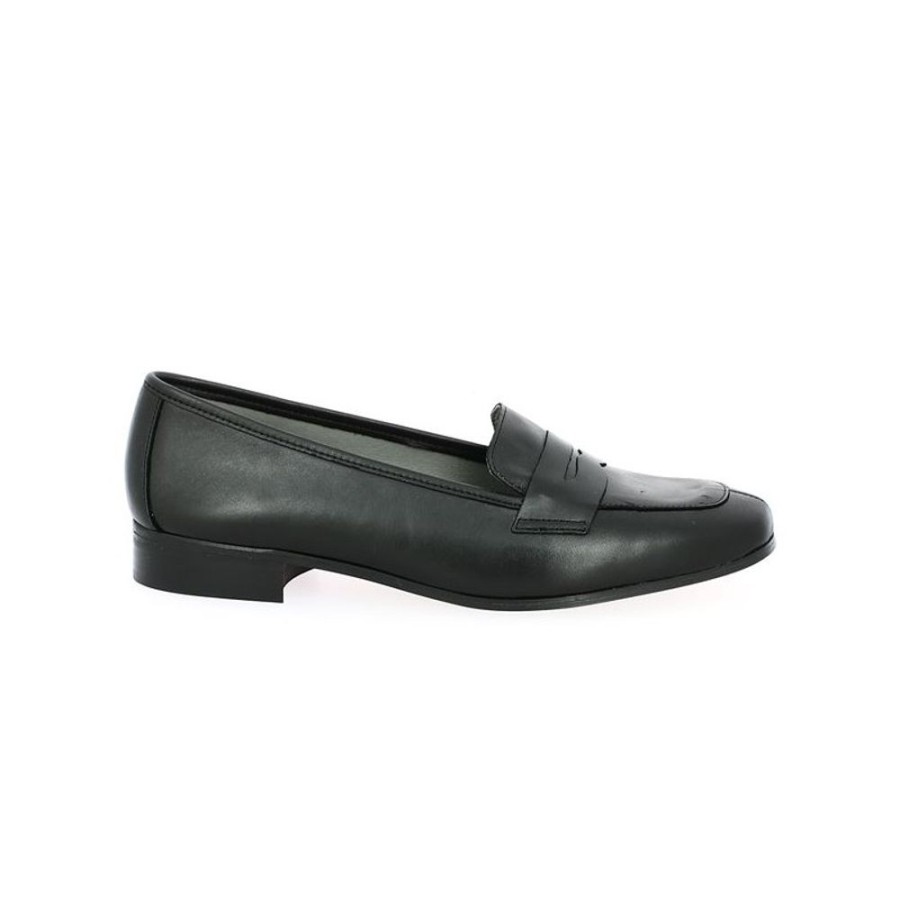 Derbys Et Mocassins Shoesissime | Mocassin Femme Grande Taille Noir