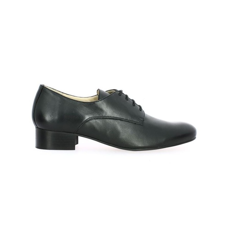 Derbys Et Mocassins Shoesissime | Derby Cuir Noir Femme 42, 43, 44, 45 - Nora