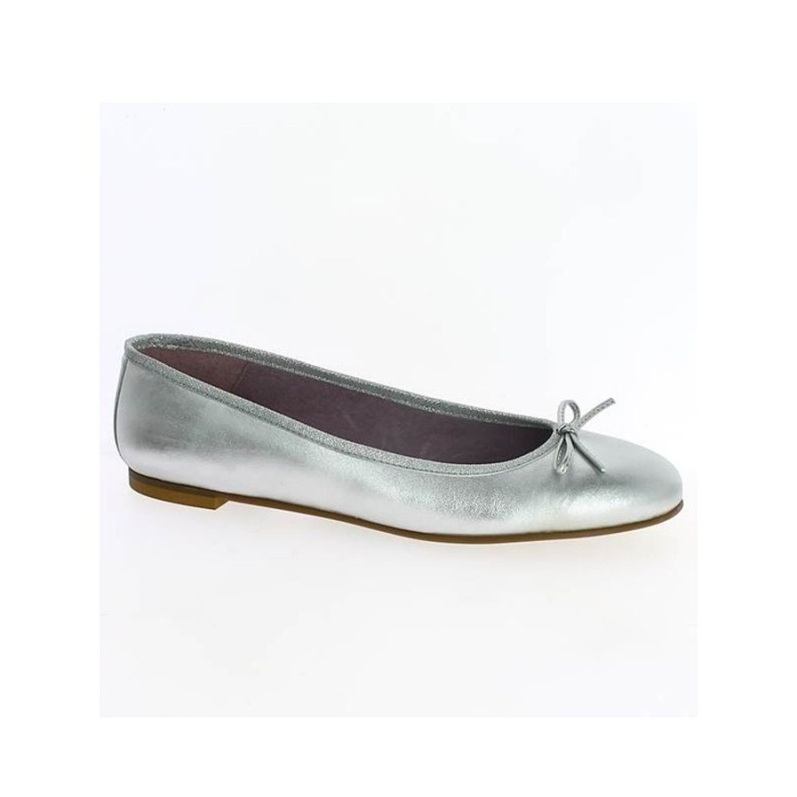 Ballerines Shoesissime | Ballerine Argent Grande Taillenoemie